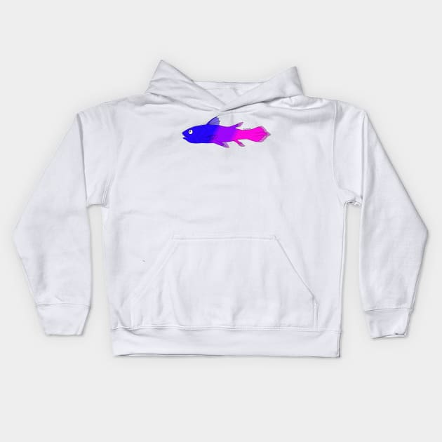 Bisexual Kids Hoodie by geckohivemind